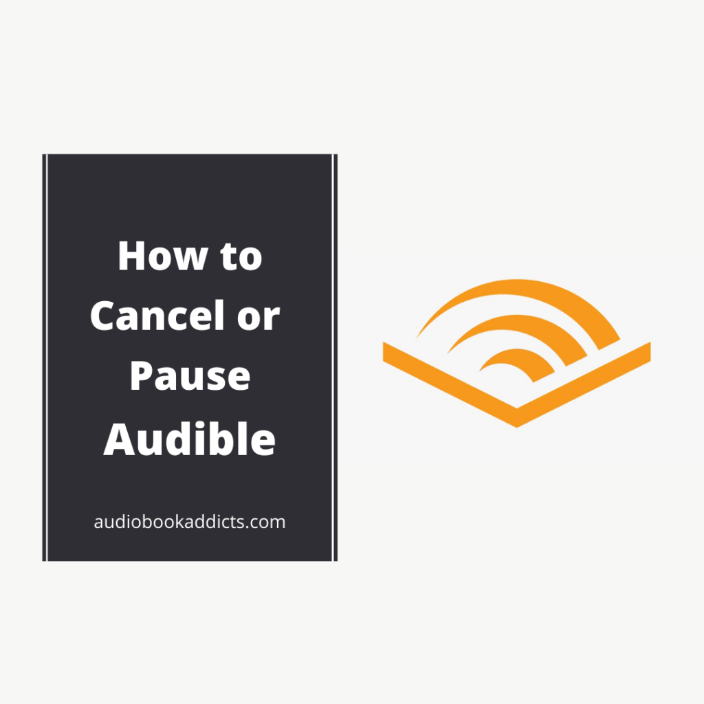 Pause or Cancel Audible